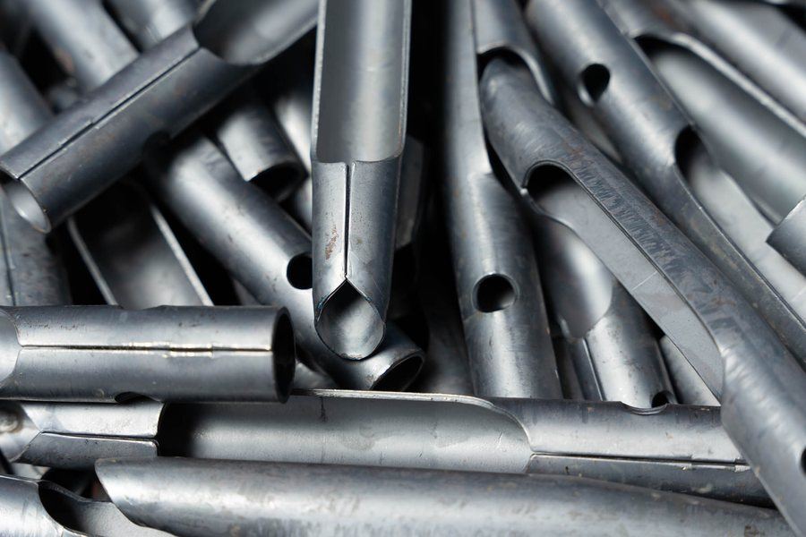 Detail of formed tubular parts